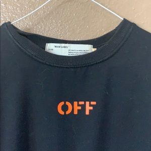 OFF-WHITE X VLONE sweatshirt